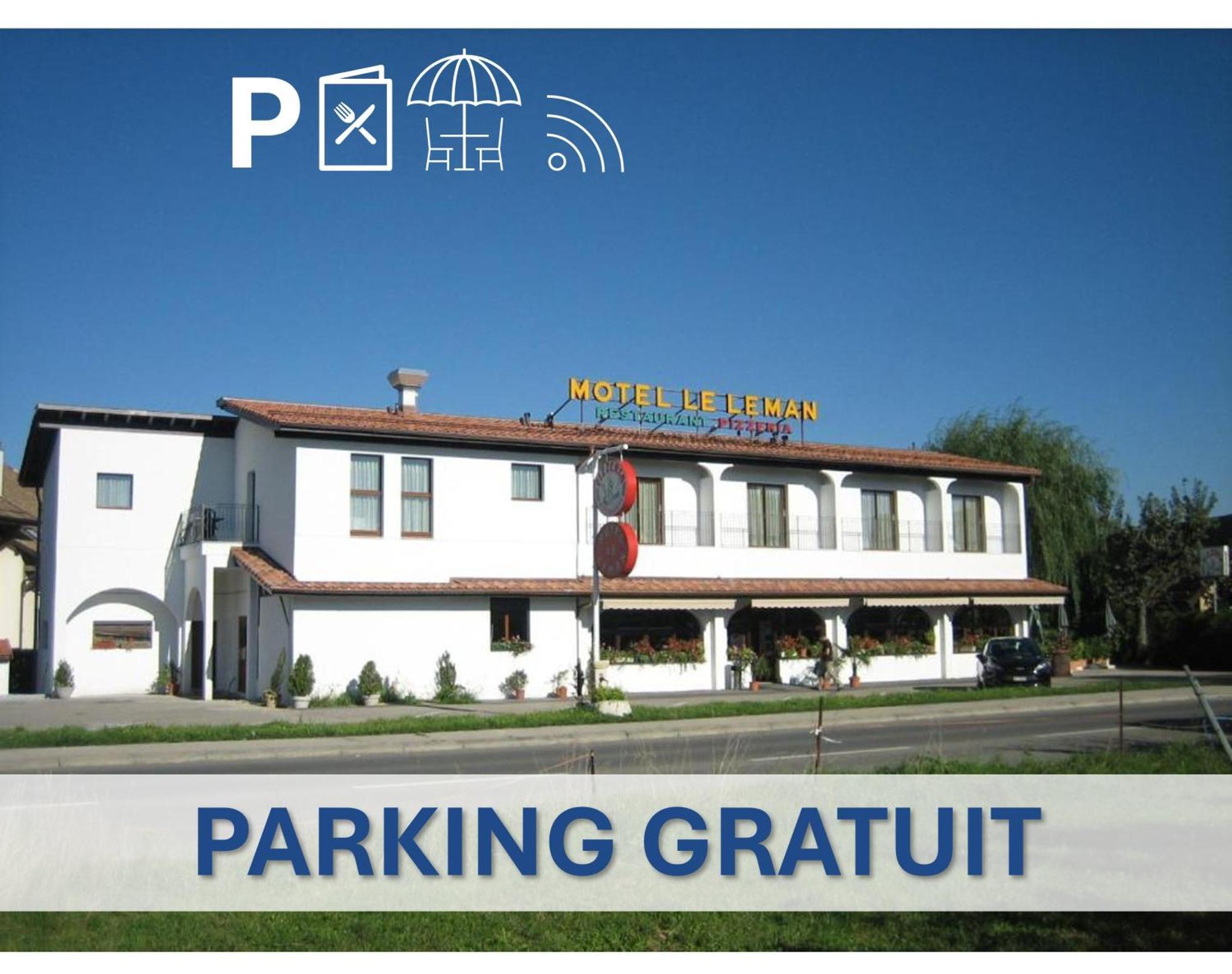 Motel Le Leman Commugny Bagian luar foto