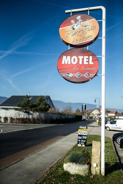 Motel Le Leman Commugny Bagian luar foto